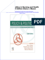 Download full chapter Policy Politics In Nursing And Health Care 8Th Edition Diana J Mason pdf docx