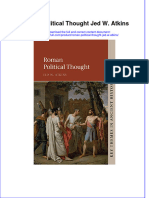 PDF Roman Political Thought Jed W Atkins Ebook Full Chapter