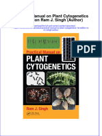 PDF Practical Manual On Plant Cytogenetics 1St Edition Ram J Singh Author Ebook Full Chapter