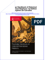 Full Chapter Routledge Handbook of Historical International Relations 1St Edition Benjamin de Carvalho PDF