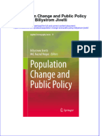 Full Chapter Population Change and Public Policy Billystrom Jivetti PDF