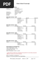 Sample Transcript