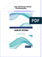 Full Chapter Quantum Antennas Harish Parthasarathy PDF