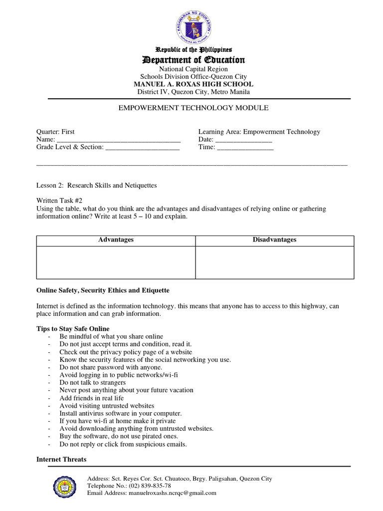 Module 2 Research | PDF | Malware | Computing