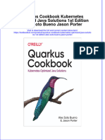 Full Chapter Quarkus Cookbook Kubernetes Optimized Java Solutions 1St Edition Alex Soto Bueno Jason Porter PDF