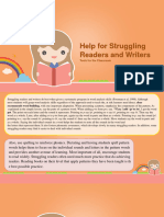 Part 3 Help For Struggling Readers and Writers PDF