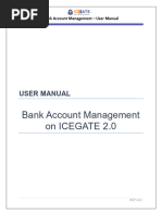 User Manual-Bank Account Management v1.0