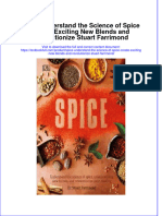 Textbook Spice Understand The Science of Spice Create Exciting New Blends and Revolutionize Stuart Farrimond Ebook All Chapter PDF