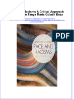 Full Chapter Race and Racisms A Critical Approach 2Nd Edition Tanya Maria Golash Boza PDF