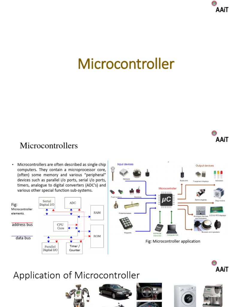 MI Chapter 5 MCU | PDF | Microcontroller | Manufactured Goods