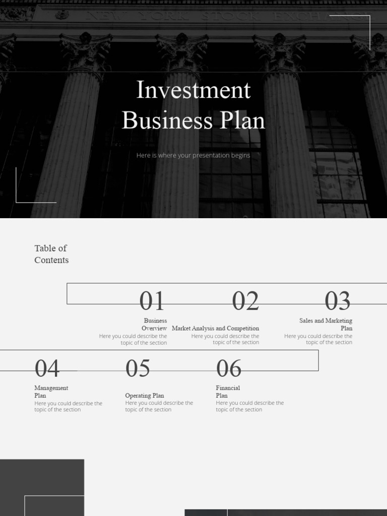 Investment Bussiness Plan by Slidesgo | PDF | Planets | Solar System