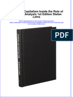 Textbook Stories of Capitalism Inside The Role of Financial Analysts 1St Edition Stefan Leins Ebook All Chapter PDF