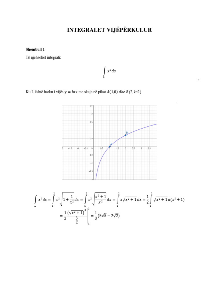 Integralet Vijëpërkulur | PDF