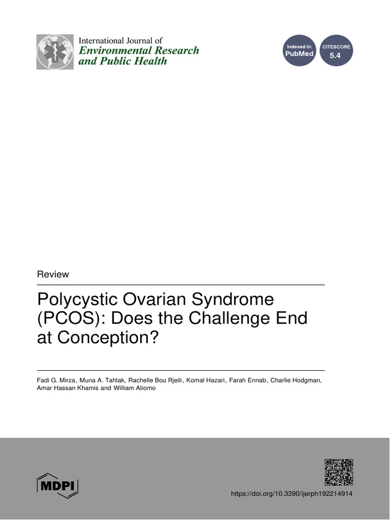 X Polycystic Ovarian Syndrome (PCOS) Does The Challenge End at ...