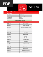 MST Primavera Activity