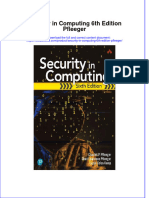 Download full chapter Security In Computing 6Th Edition Pfleeger pdf docx