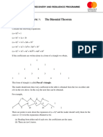 7. The Binomial Theorem