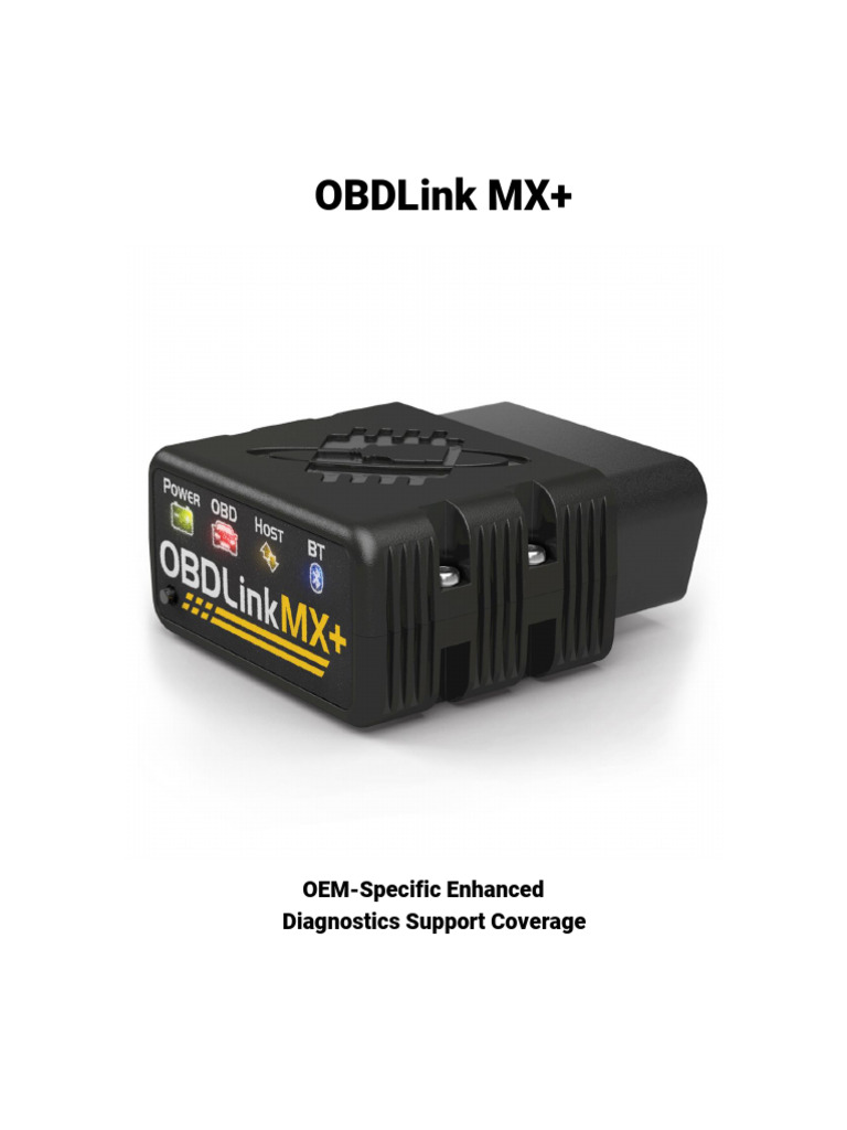 Enhanced Car Diagnostics Guide | PDF | Dodge | Industries