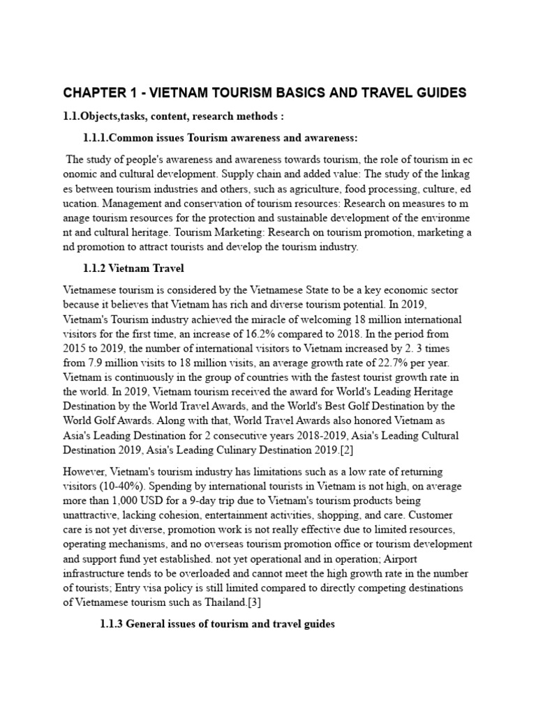 Vietnam Tourism Basics and Guides | PDF | Tourism | Hue