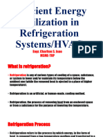 Efficient Energy Utilization in Refrigeration Systems