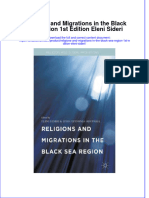Textbook Religions and Migrations in The Black Sea Region 1St Edition Eleni Sideri Ebook All Chapter PDF