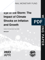 The Impact of Climate Shocks on Inflation and Growth