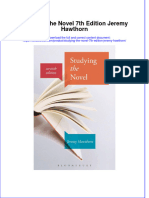 PDF Studying The Novel 7Th Edition Jeremy Hawthorn Ebook Full Chapter