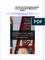 Textbook Systems Theories For Psychotherapists From Theory To Practice Michael D Reiter Ebook All Chapter PDF