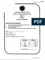 2022-P4-Science-Semestral Assessment 2-Henry Park