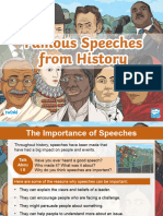 T H 582 ks2 Famous Speeches From History PPT - Ver - 3 - 1