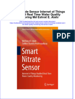 PDF Smart Nitrate Sensor Internet of Things Enabled Real Time Water Quality Monitoring MD Eshrat E Alahi Ebook Full Chapter