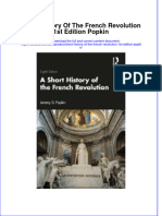 Download full chapter Short History Of The French Revolution 1St Edition Popkin pdf docx