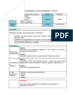 Lesson Plan in Filipino Final