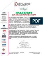 Haleyfest Media Release 2011