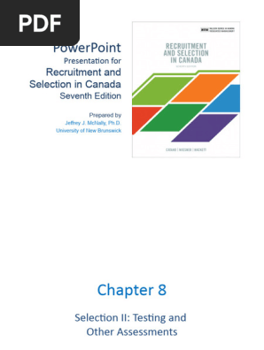 CH08 Catano RSC7e | PDF | Recruitment | Emotional Intelligence