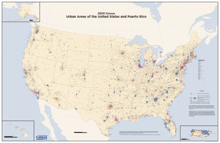 2020 Census Urban Areas in Alaska | PDF