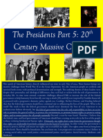 The Presidents Part 5: 20th Century Massive Changes