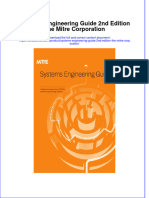 PDF Systems Engineering Guide 2Nd Edition The Mitre Corporation Ebook Full Chapter