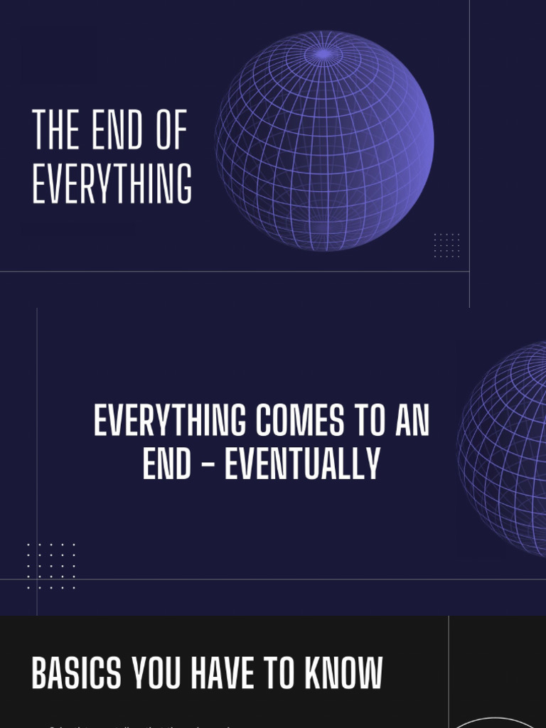 The End of Everything PDF