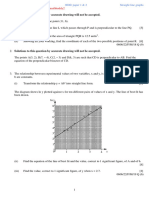 Straight Line Graphs Paper 1 and 2 (2019 - 2023)