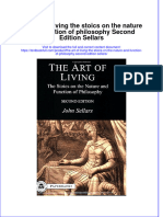 Download textbook The Art Of Living The Stoics On The Nature And Function Of Philosophy Second Edition Sellars ebook all chapter pdf 