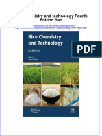 PDF Rice Chemistry and Technology Fourth Edition Bao Ebook Full Chapter