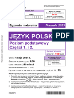 Jezyk Polski 2024 Maj Matura Podstawowa