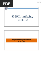 8086 Interfacing ICs