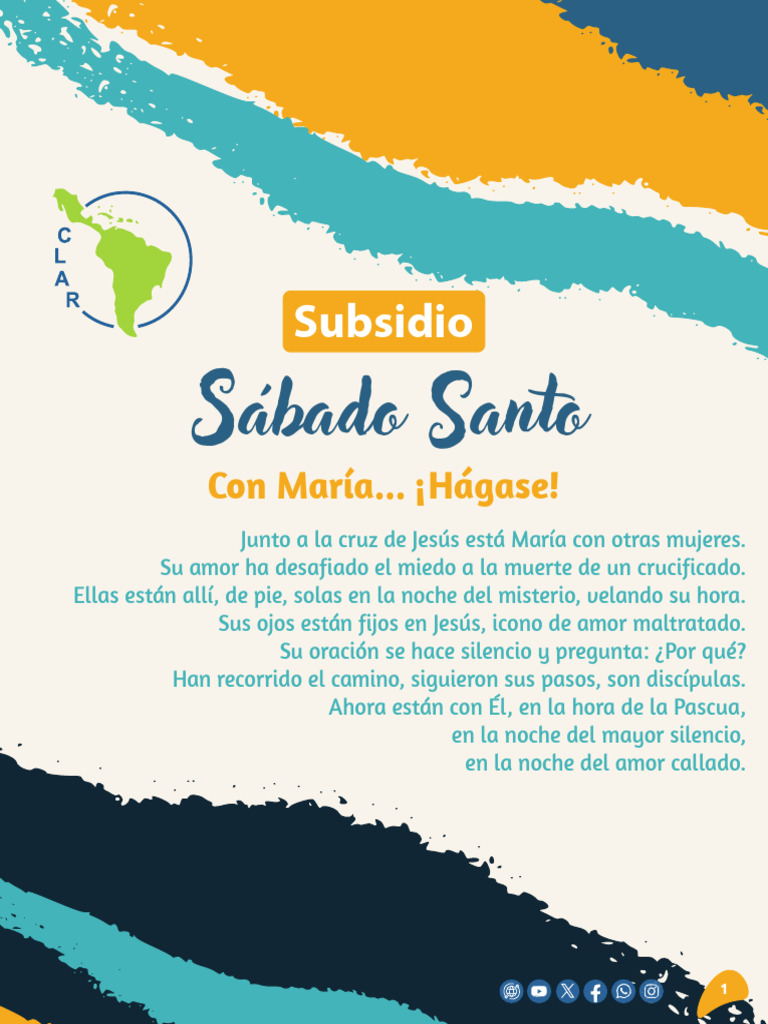 María: Esperanza y Fe en la Pascua | PDF | María, madre de Jesús | Oración
