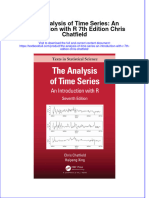 Download pdf The Analysis Of Time Series An Introduction With R 7Th Edition Chris Chatfield ebook full chapter 