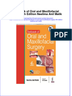 PDF Textbook of Oral and Maxillofacial Surgery 4Th Edition Neelima Anil Malik Ebook Full Chapter