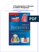 PDF Textbook of Prosthodontics 2 Revised Edition Edition Rangarajan Ebook Full Chapter