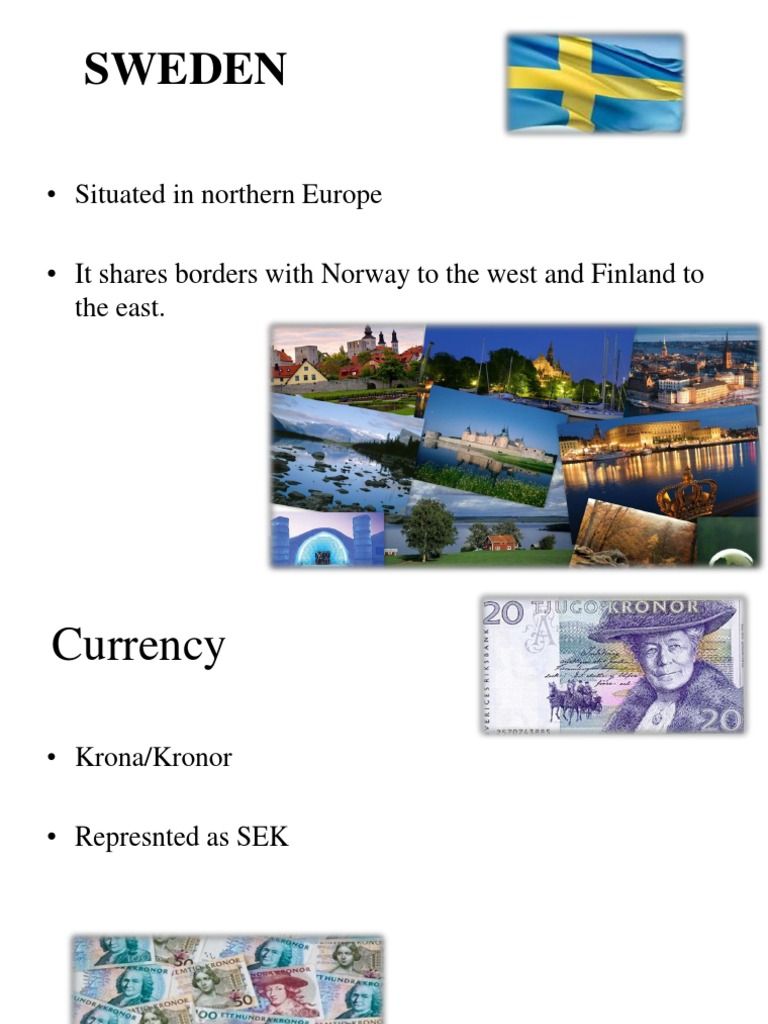 Overview of Sweden: Geography, Culture, Economy | PDF | Swedish Krona ...