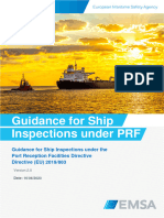 EMSA Guidance For Ship Inspections Under The Port Reception Facilities Directive. v2